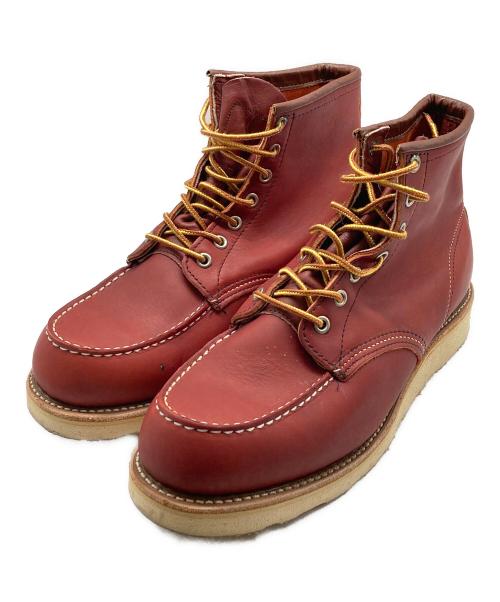 RED WING（レッドウィング）RED WING (レッドウィング) 6-inch Classic Moc/クラシックモック ブーツ ブラウン サイズ:27㎝の古着・服飾アイテム