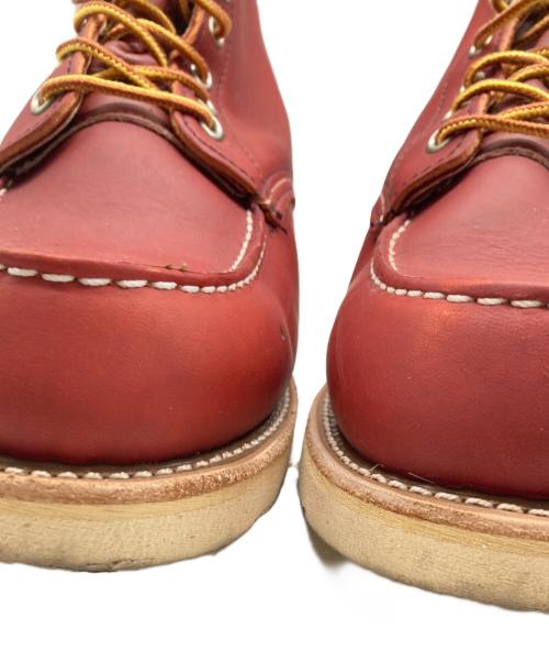 RED WING（レッドウィング）RED WING (レッドウィング) 6-inch Classic Moc/クラシックモック ブーツ ブラウン サイズ:27㎝の古着・服飾アイテム