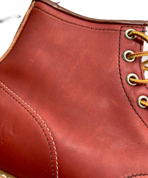 RED WING（レッドウィング）RED WING (レッドウィング) 6-inch Classic Moc/クラシックモック ブーツ ブラウン サイズ:27㎝の古着・服飾アイテム