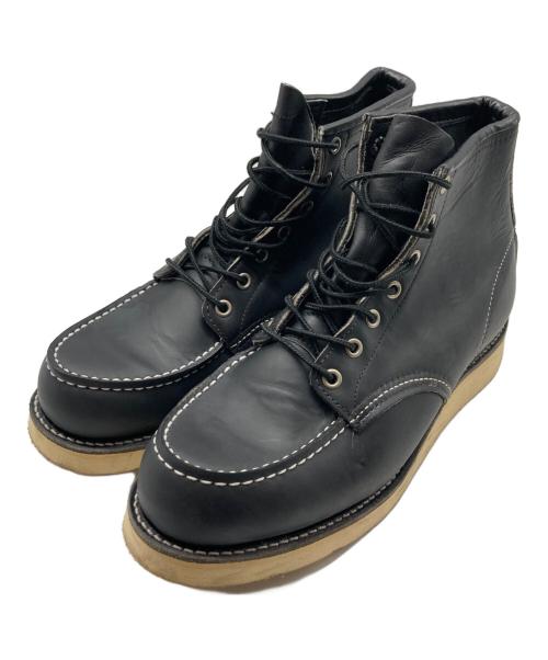 RED WING（レッドウィング）RED WING (レッドウィング) 6-inch Classic Moc ブーツ ブラック サイズ:27㎝の古着・服飾アイテム