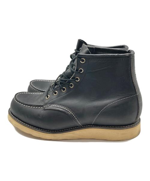 RED WING（レッドウィング）RED WING (レッドウィング) 6-inch Classic Moc ブーツ ブラック サイズ:27㎝の古着・服飾アイテム