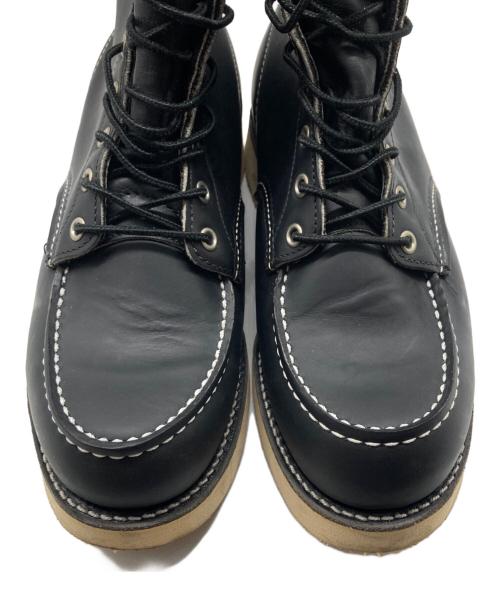 RED WING（レッドウィング）RED WING (レッドウィング) 6-inch Classic Moc ブーツ ブラック サイズ:27㎝の古着・服飾アイテム