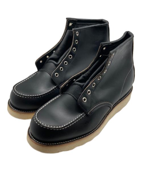 RED WING（レッドウィング）RED WING (レッドウィング) 6-inch Classic Moc ブーツ ブラック サイズ:28㎝の古着・服飾アイテム
