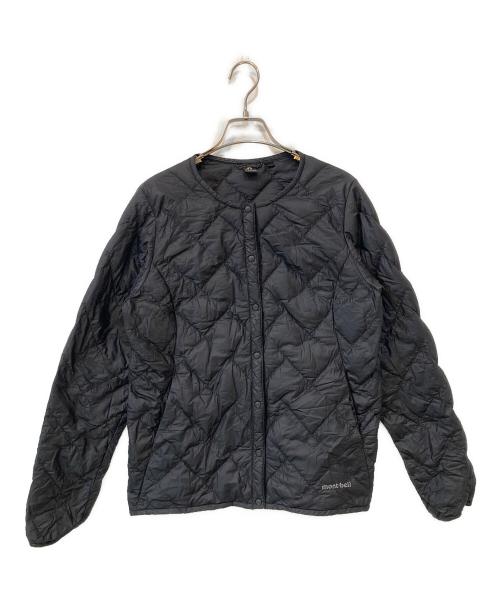 mont-bell（モンベル）mont-bell (モンベル) スペリオダウン ラウンドネックジャケット ブラック サイズ:Lの古着・服飾アイテム