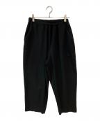 Y's for livingワイズフォーリビング）の古着「イージーパンツ」｜ブラック