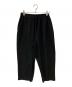 Y's for living（ワイズフォーリビング）の古着「イージーパンツ」｜ブラック