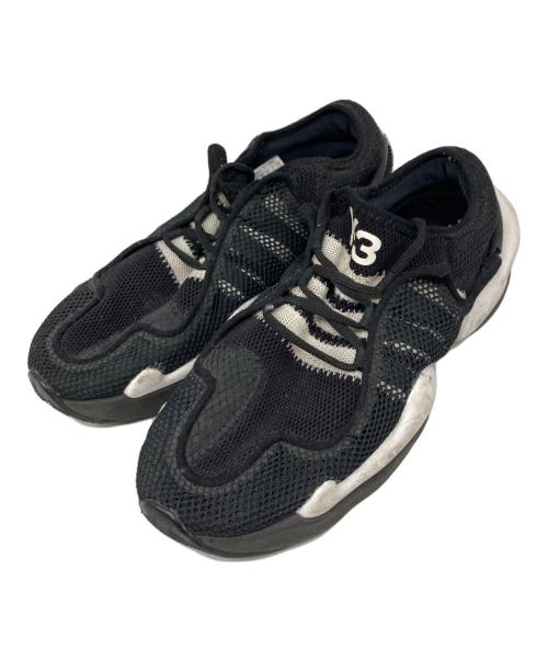 adidas（アディダス）adidas (アディダス) Y-3 (ワイスリー) RENメッシュスニーカー ブラック サイズ:27cmの古着・服飾アイテム