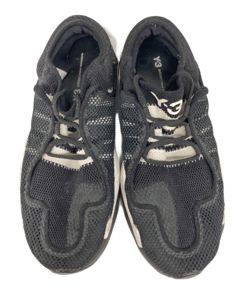 adidas（アディダス）adidas (アディダス) Y-3 (ワイスリー) RENメッシュスニーカー ブラック サイズ:27cmの古着・服飾アイテム