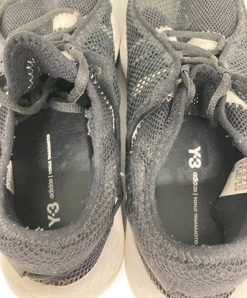 adidas（アディダス）adidas (アディダス) Y-3 (ワイスリー) RENメッシュスニーカー ブラック サイズ:27cmの古着・服飾アイテム