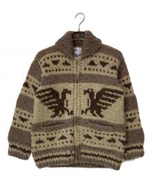 KANATA（カナタ）の古着「50's Vintage カウチンニットカーディガン」｜ブラウン