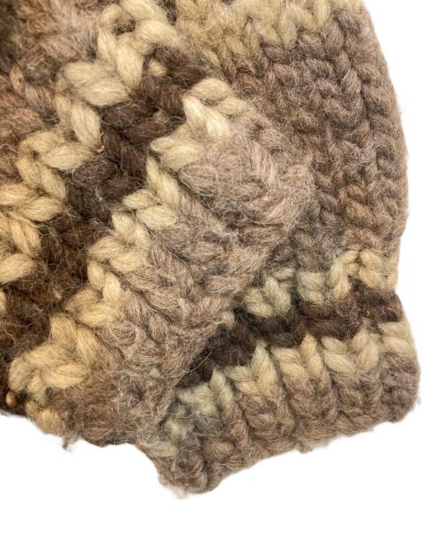 KANATA（カナタ）KANATA (カナタ) 50's Vintage カウチンニットカーディガン ブラウン サイズ:なしの古着・服飾アイテム