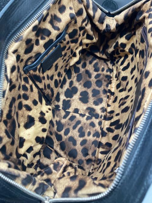 DOLCE & GABBANA（ドルチェ＆ガッバーナ）DOLCE & GABBANA (ドルチェ＆ガッバーナ) MISS CURLY レザーハンドバッグ ブラック サイズ:なしの古着・服飾アイテム