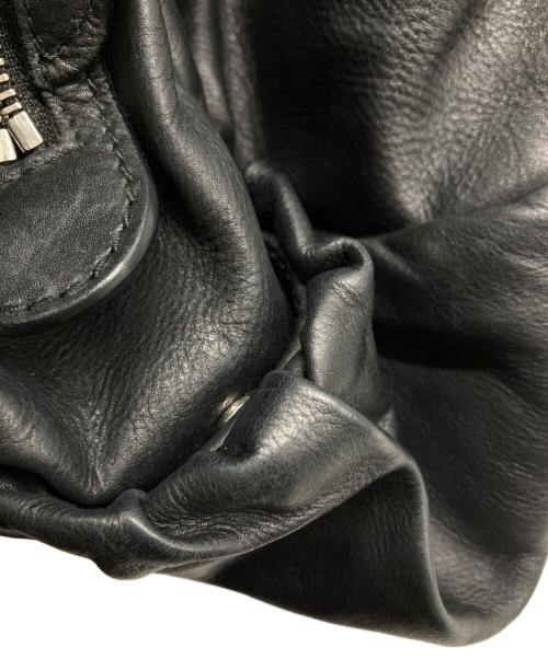 DOLCE & GABBANA（ドルチェ＆ガッバーナ）DOLCE & GABBANA (ドルチェ＆ガッバーナ) MISS CURLY レザーハンドバッグ ブラック サイズ:なしの古着・服飾アイテム