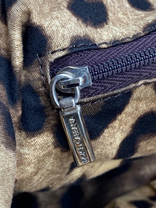 DOLCE & GABBANA（ドルチェ＆ガッバーナ）DOLCE & GABBANA (ドルチェ＆ガッバーナ) MISS CURLY レザーハンドバッグ ブラック サイズ:なしの古着・服飾アイテム