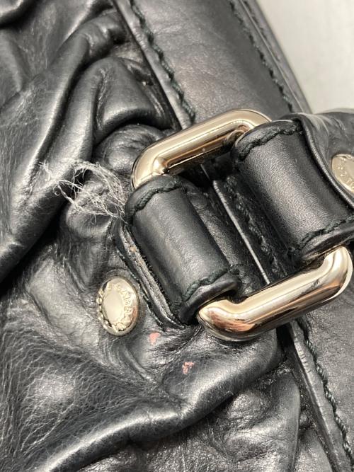 DOLCE & GABBANA（ドルチェ＆ガッバーナ）DOLCE & GABBANA (ドルチェ＆ガッバーナ) MISS CURLY レザーハンドバッグ ブラック サイズ:なしの古着・服飾アイテム