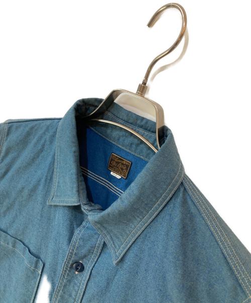 Deluxeware（デラックスウェア）Deluxeware (デラックスウェア) 長袖シャツ インディゴ サイズ:Mの古着・服飾アイテム