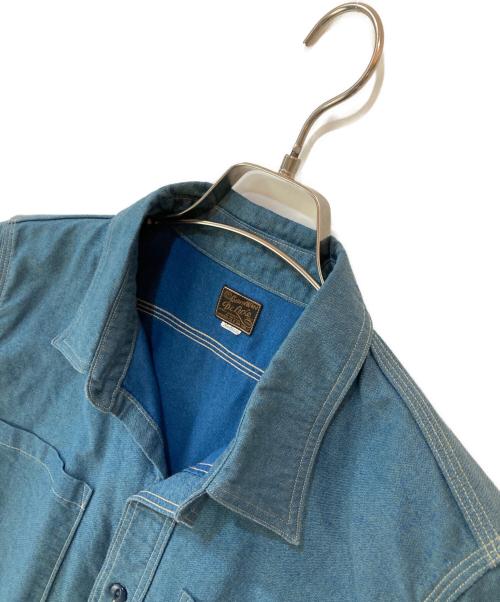 Deluxeware（デラックスウェア）Deluxeware (デラックスウェア) 長袖シャツ インディゴ サイズ:Mの古着・服飾アイテム