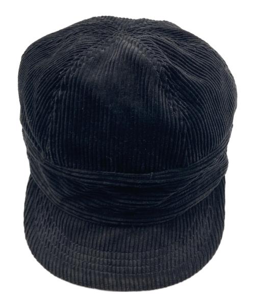 freewheelers（フリーホイーラーズ）FREEWHEELERS (フリーホイーラーズ) GUTHRIE Vintage Style Heavy Corduroy ワークキャップ/ヴィンテージ風ヘビーコーデュロイワークキャップ ブラック サイズ:なしの古着・服飾アイテム