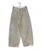 haikureハイクル）の古着「Bethany Asian Fit デニムパンツ」｜ベージュ