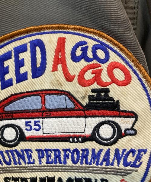 CLAY SMITH（クレイスミス）CLAY SMITH (クレイスミス) フライトジャケット カーキ サイズ:LLの古着・服飾アイテム