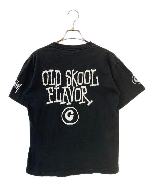 stussy（ステューシー）stussy (ステューシー) OLD SKOOL FLAVOR プリントTシャツ ブラック サイズ:Sの古着・服飾アイテム
