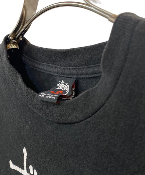 stussy（ステューシー）stussy (ステューシー) OLD SKOOL FLAVOR プリントTシャツ ブラック サイズ:Sの古着・服飾アイテム