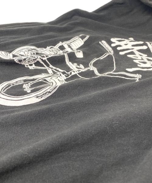 stussy（ステューシー）stussy (ステューシー) OLD SKOOL FLAVOR プリントTシャツ ブラック サイズ:Sの古着・服飾アイテム