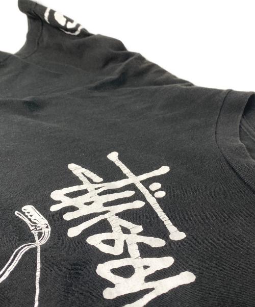 stussy（ステューシー）stussy (ステューシー) OLD SKOOL FLAVOR プリントTシャツ ブラック サイズ:Sの古着・服飾アイテム