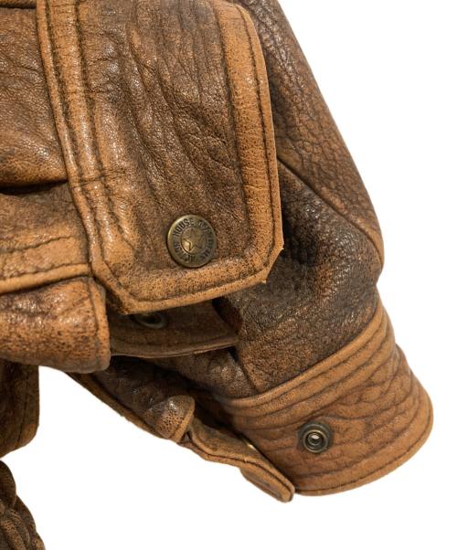 ACTION HOUSE（アクション ハウス）ACTION HOUSE (アクション ハウス) G-1 ボア ボンバージャケット ブラウン サイズ:なしの古着・服飾アイテム