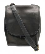 COACHコーチ）の古着「巾着レザーバックパック」｜ブラック