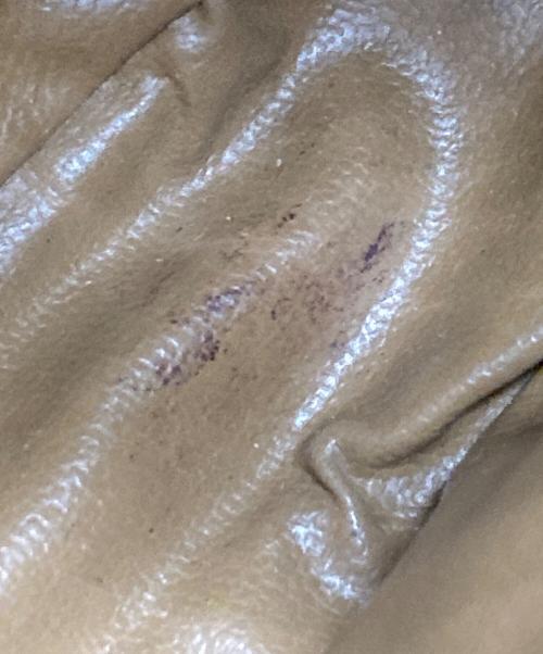 CELINE（セリーヌ）CELINE (セリーヌ) トリオンフ金具付 マカダム柄ショルダーバッグ ベージュの古着・服飾アイテム