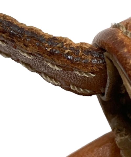 CELINE（セリーヌ）CELINE (セリーヌ) トリオンフ金具付 マカダム柄ショルダーバッグ ベージュの古着・服飾アイテム