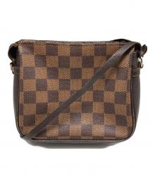 LOUIS VUITTON（ルイ ヴィトン）の古着「トゥルース・メイクアップ アクセサリーポーチ」｜ブラウン