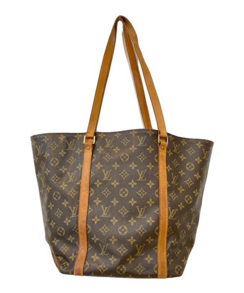 LOUIS VUITTON（ルイ ヴィトン）LOUIS VUITTON (ルイ ヴィトン) サックショッピング ショルダートートバッグ ブラウン サイズ:なしの古着・服飾アイテム