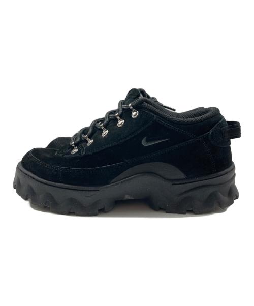 NIKE（ナイキ）NIKE (ナイキ) WMNS LAHAR LOW ローカットスニーカー BLACK/DK SMOKE GREY-ORANGE-BLACK サイズ:24.5㎝の古着・服飾アイテム