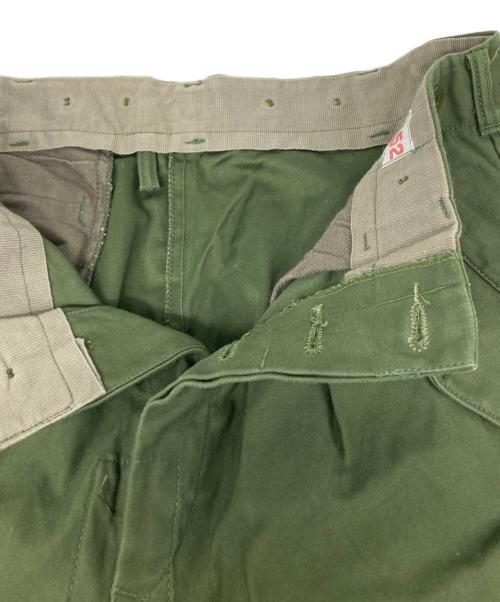 Swedish Army（スウェーデン軍）Swedish Army (スウェーデン軍) M-59 Cargo Pants/カーゴパンツ カーキ サイズ:C52の古着・服飾アイテム