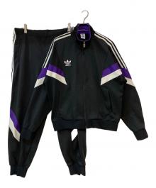 adidas（アディダス）の古着「セットアップジャージ」｜ブラック