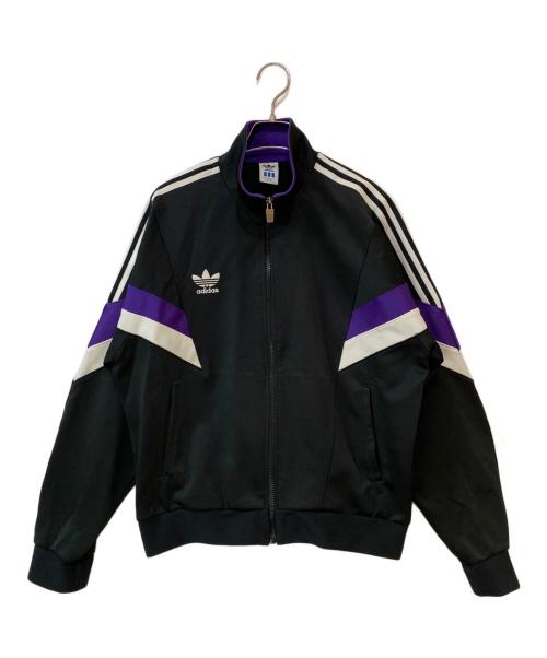 adidas（アディダス）adidas (アディダス) セットアップジャージ ブラックの古着・服飾アイテム