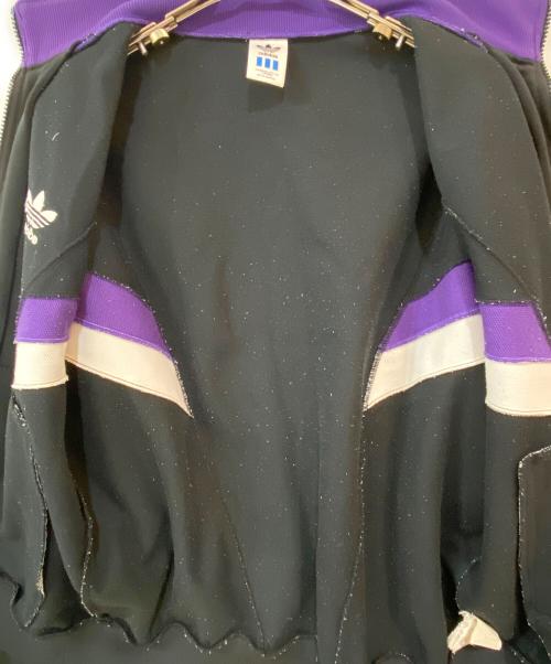 adidas（アディダス）adidas (アディダス) セットアップジャージ ブラックの古着・服飾アイテム