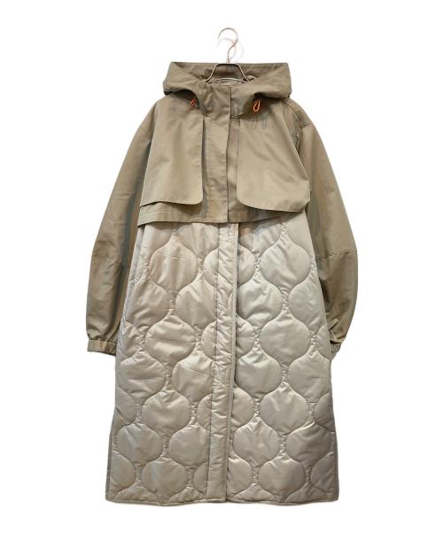 HeRIN.CYE（ヘリンドットサイ）HeRIN.CYE (ヘリンドットサイ) Layered blouson/レイヤードブルゾン ベージュ サイズ:FREEの古着・服飾アイテム