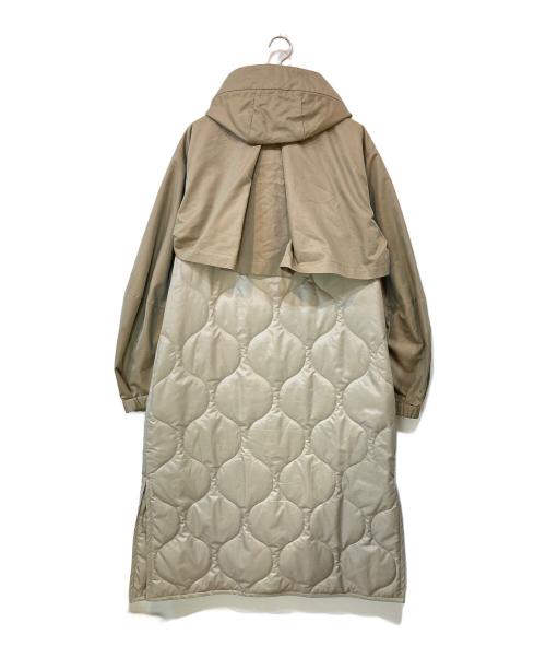 HeRIN.CYE（ヘリンドットサイ）HeRIN.CYE (ヘリンドットサイ) Layered blouson/レイヤードブルゾン ベージュ サイズ:FREEの古着・服飾アイテム