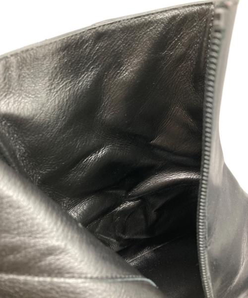 2.718（ニーテンナナイチハチ）2.718 (ニーテンナナイチハチ) コンバットサイドジップブーツ ブラック サイズ:37の古着・服飾アイテム