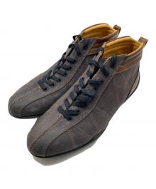 negroni（ネグローニ）の古着「グランプリハイトップ スニーカー」｜ブラウン