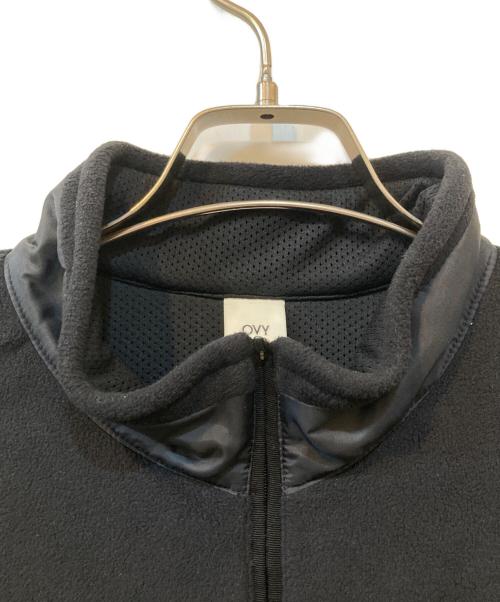 OVY（オヴィー）OVY (オヴィー) RECYCLE MICRO FLEECE HALF ZIP JACKET/リサイクルマイクロフリースハーフジップジャケット ブラック サイズ:Lの古着・服飾アイテム