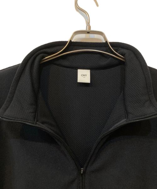 OVY（オヴィー）OVY (オヴィー) RECYCLE MICRO FLEECE HALF ZIP JACKET/リサイクルマイクロフリースハーフジップジャケット ブラック サイズ:Lの古着・服飾アイテム