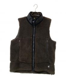 Y(dot) BY NORDISK（ワイドット バイ ノルディスク）の古着「別注ボアベスト」｜ブラウン