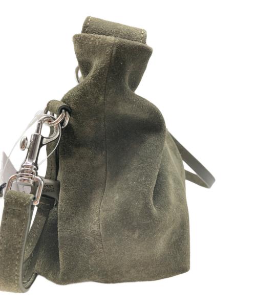 maison kitsune（メゾンキツネ）MAISON KITSUNE (メゾンキツネ) BLOOM ショルダーバッグ グリーン サイズ:なしの古着・服飾アイテム