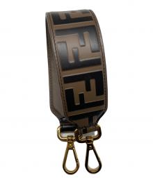 FENDI（フェンディ）の古着「MINI SHOULDER STRAP/FF/CALF LEA」｜ブラウン