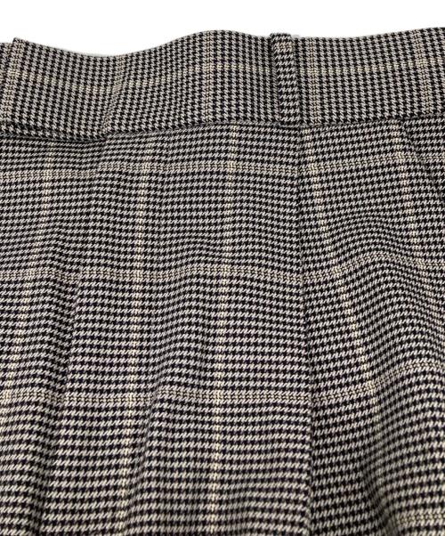 Noble（ノーブル）Noble (ノーブル) チェック柄裏起毛スラックスパンツ グレー サイズ:40 未使用品の古着・服飾アイテム