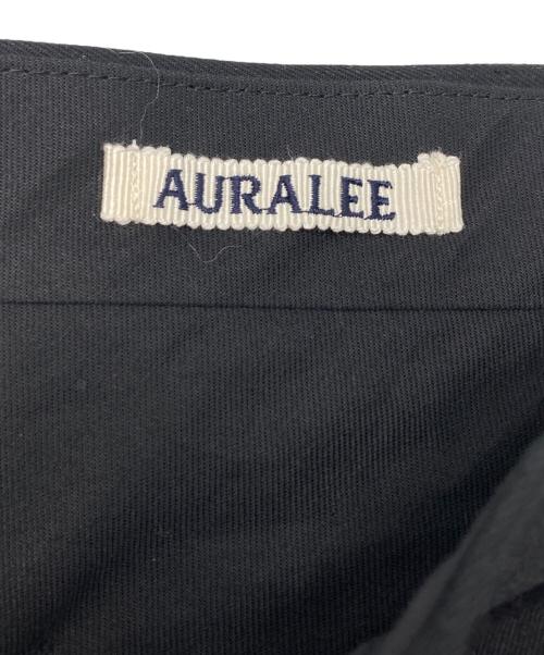 AURALEE（オーラリー）AURALEE (オーラリー) 25AW Light Wool Max Gabardine Slacks/ライトウールマックスギャバジンスラックス ブラック サイズ:4の古着・服飾アイテム